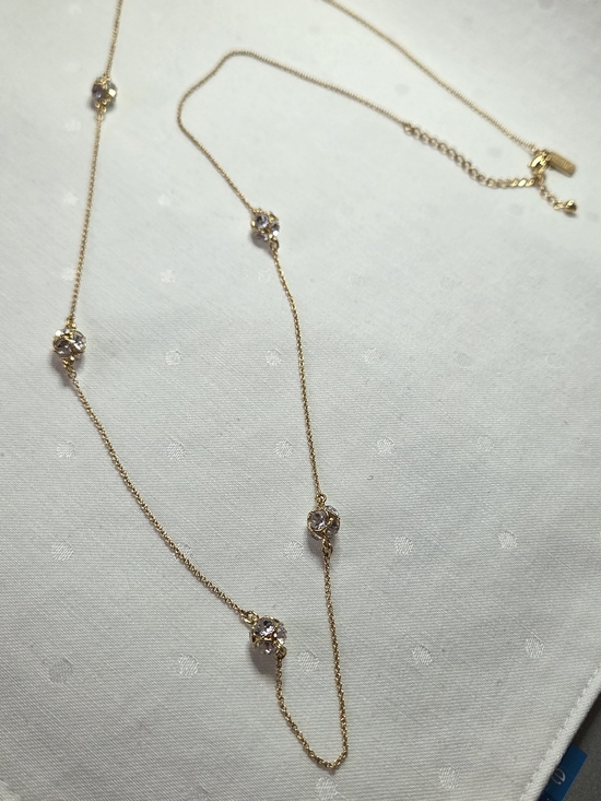 kate spade Jewelry - kate spade Lady Marmalade Gold Tone Crystal Necklace